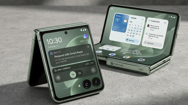 Motorola Razr 70 tem ficha técnica vazada: tela de 6,9″, até 18 GB de RAM e câmera dupla de 50 MP